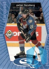 1998-99 UD Choice Starquest Blue #SQ20 Peter Forsberg Avalanche